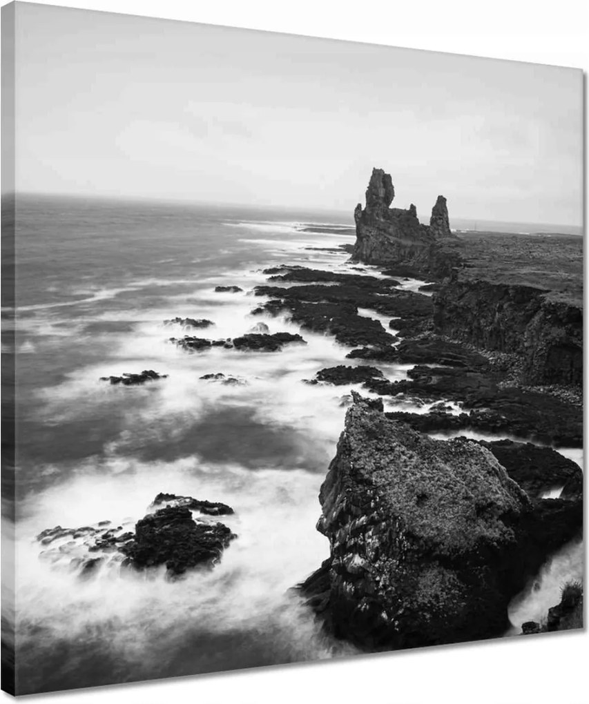 Vászonkép 40x40 Izland tenger tájkép