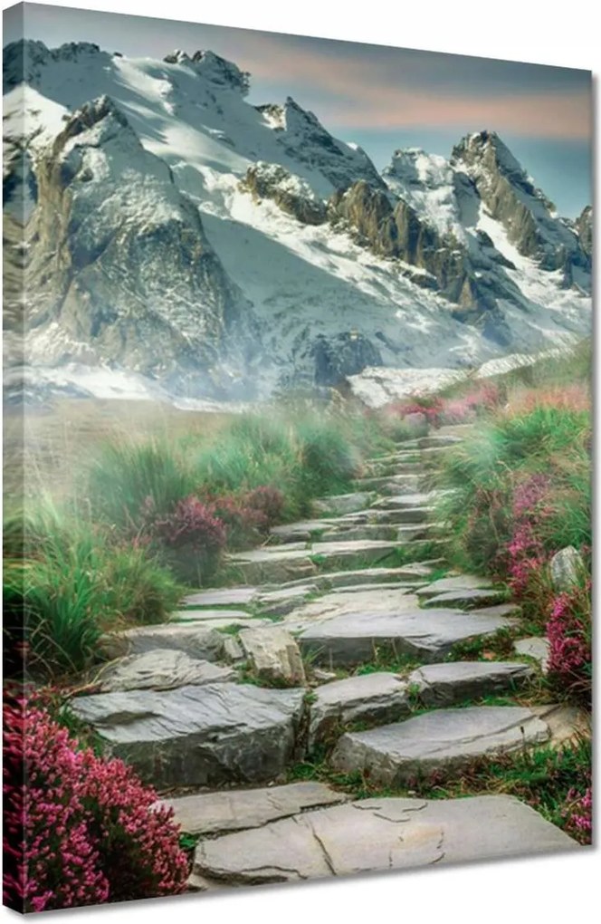 Vászonkép 30x40 Hegyi kilátás