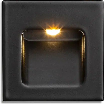RENDL AMARO süllyesztett lámpa fekete 230V LED 3W 60° 3000K