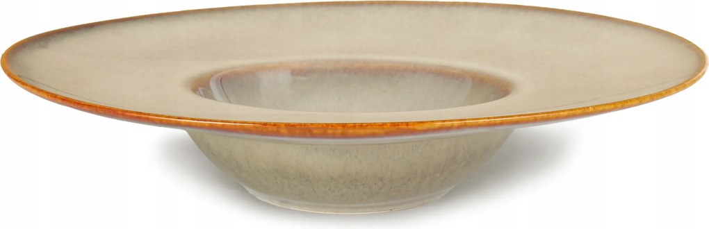 Tészta Mélytányér Leveskrém Nagy Kerek 28cm Kerámia Earth
