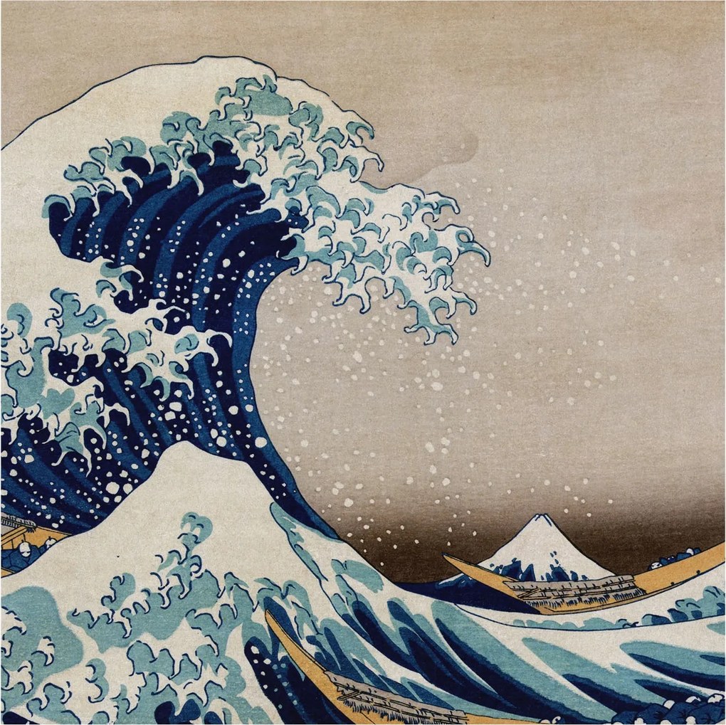 Flizelina Dekoratív Hálószoba Fotótapéta Drámai hullám 250x250 Ragasztó