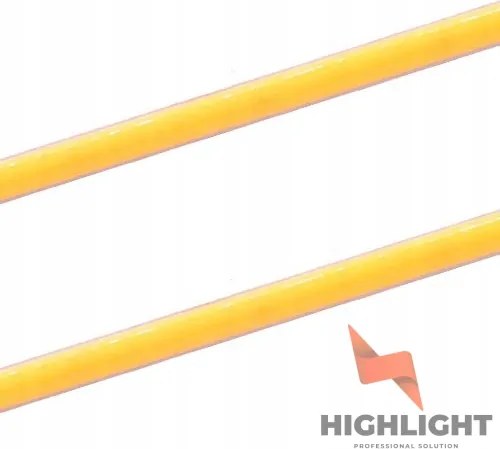 5m Cob Led szalag Fehér Meleg 3000K 24V 6W Slim 5mm Highlight Pro