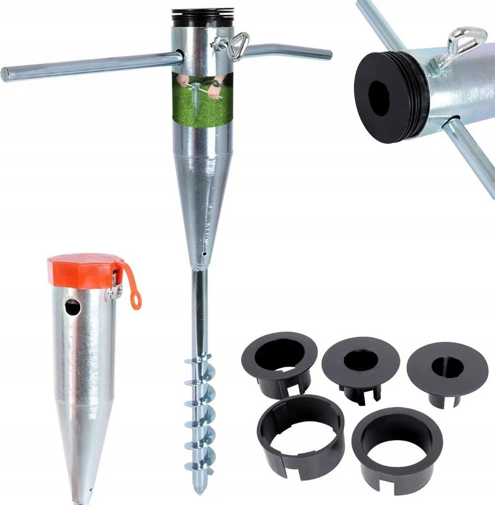 Strand Kerti Napernyő állvány csavarozható fém kerti strand