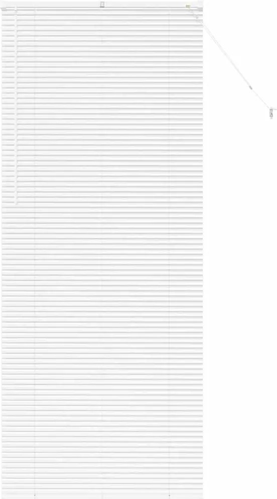 vidaXL Zsalugáter Redőnyök Fehér 220 x 85 cm Alumínium