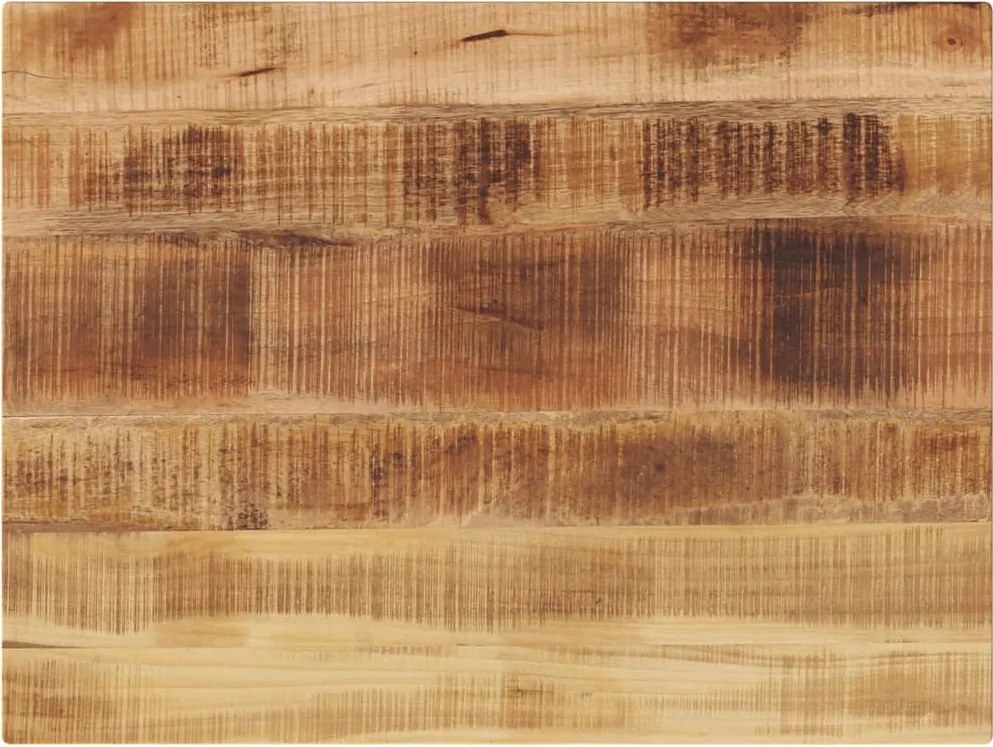 vidaXL tömör nyers mangófa téglalap alakú asztallap 90 x 60 x 1,5 cm