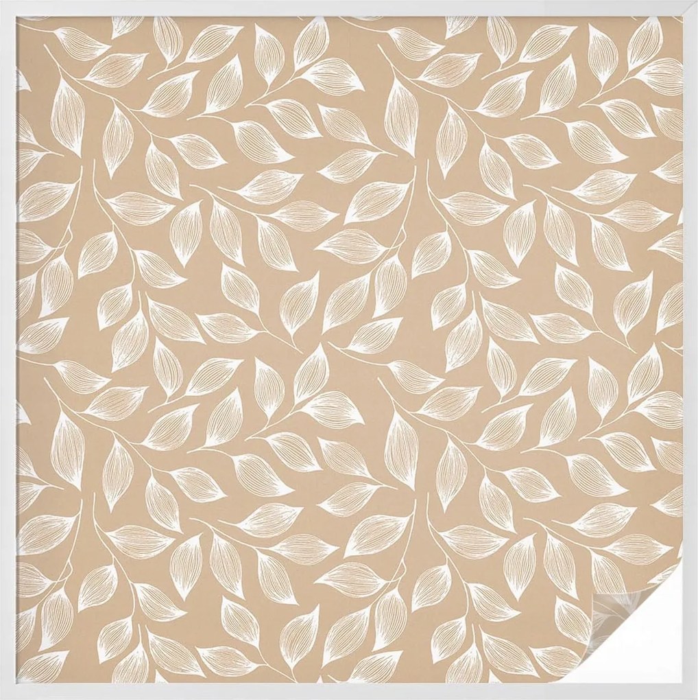 Ablakfólia Szélvédő Adatvédelem Levelek Természet 100x100 cm