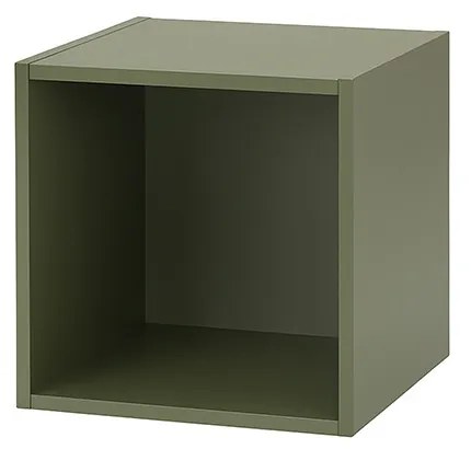 Boxie nyitott fali szekrény 40x40x37 cm zöld