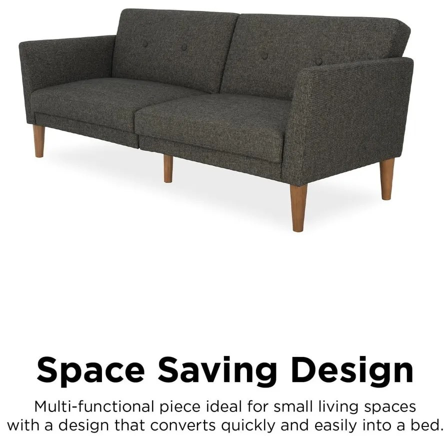 Szürke kinyitható kanapé 205 cm Regal - Novogratz