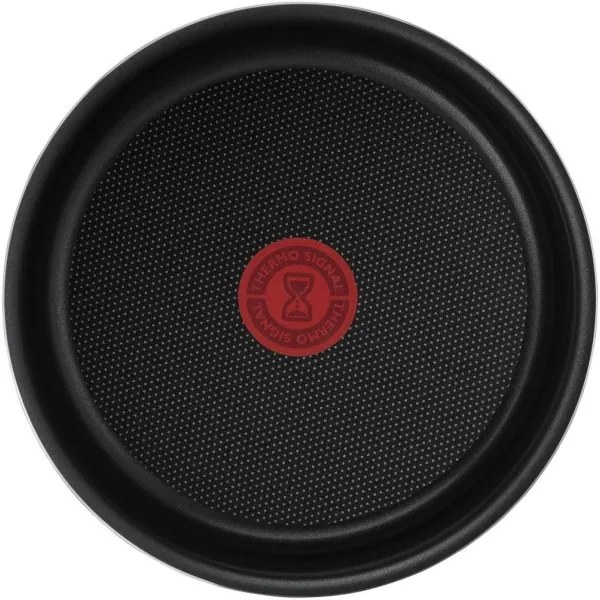 Tefal - Serpenyőkészlet 3 db INGENIO EASY COOK &amp; CLEAN BLACK