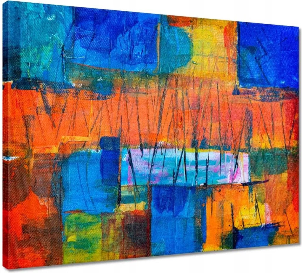 Vászonkép 50x40 Absztrakt Kígyó