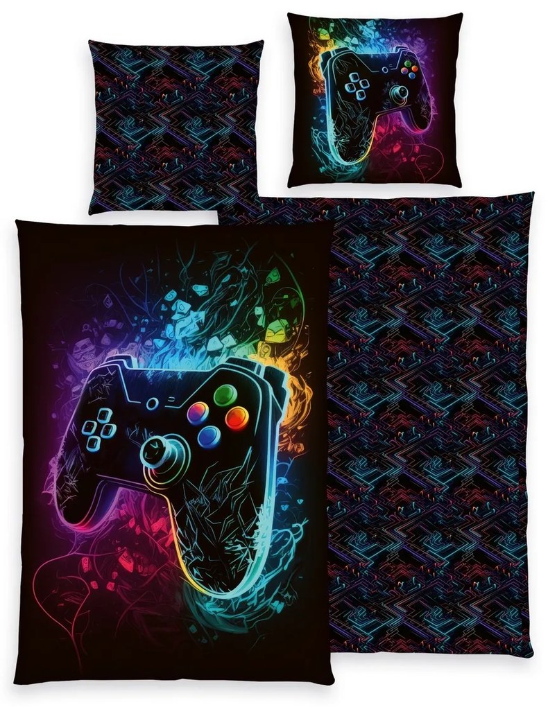 Herding Ágynemű Gaming, 135 x 200 cm, 80 x 80 cm