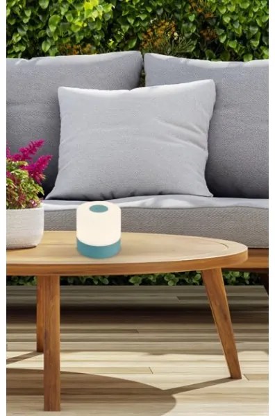 Briloner 7461010 - LED Dimmelhető Asztali lámpa tölthető LED/2W/5V IP44 kék