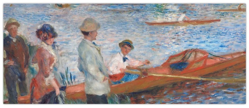 Kép - Auguste Renoir, Oarsmen at Chatou, reprodukciók (120x50 cm)