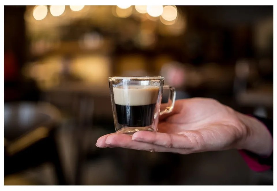 Üveg duplafalú eszpresszó bögre szett 2 db-os 80 ml Diva – Vialli Design