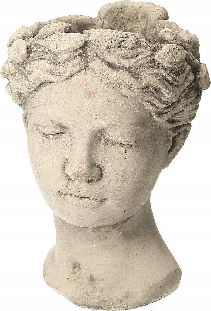 Dekoria Selva virágtartó fedél 26cm szürke