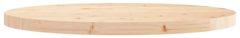 tömör fenyőfa kerek asztallap Ø70 x 3 cm
