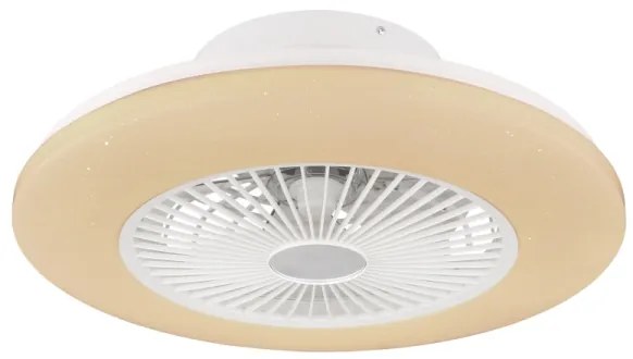 Globo 03628 - LED Dimmelhető mennyezeti lámpa ventilátorral LED/30W/230V + távirányító