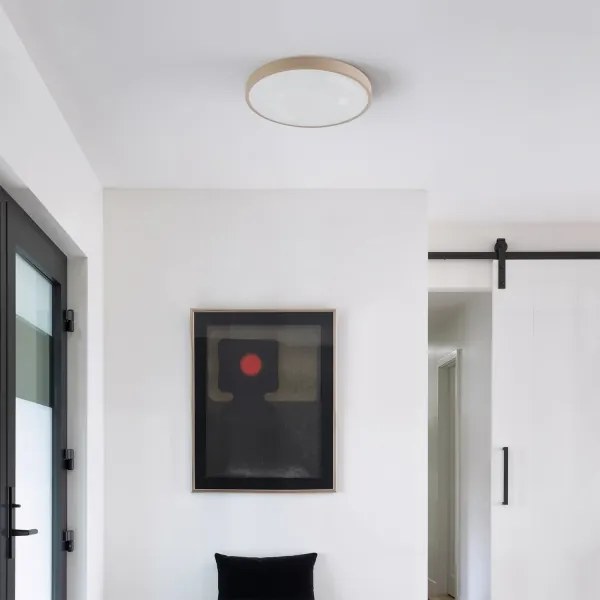 Brilagi - LED dimmelhető lámpatest GLASS POOL DOUBLE LED/48W/230V 40 cm bézs + távirányító