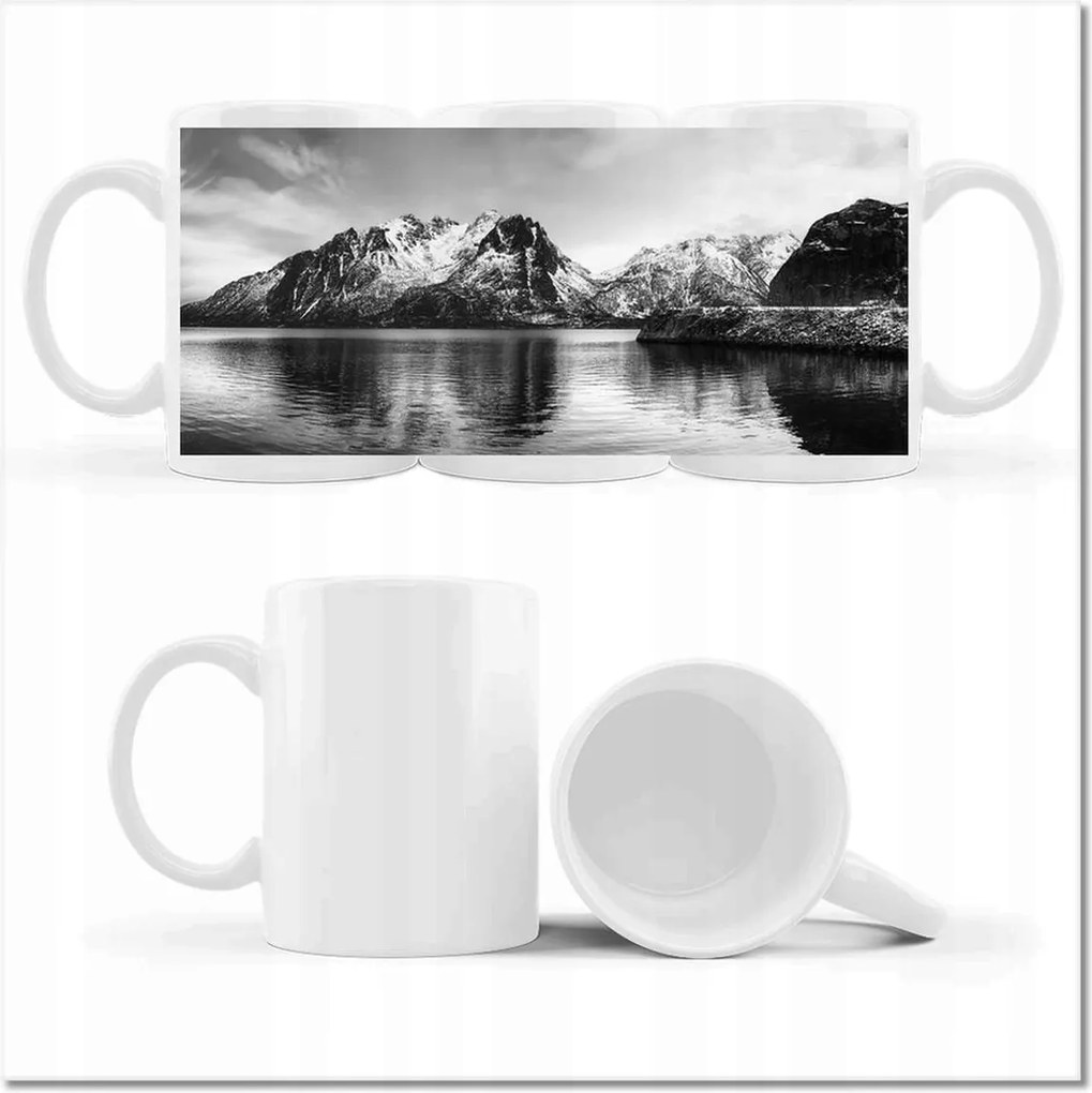 Fotó bögre Téli norvég tó