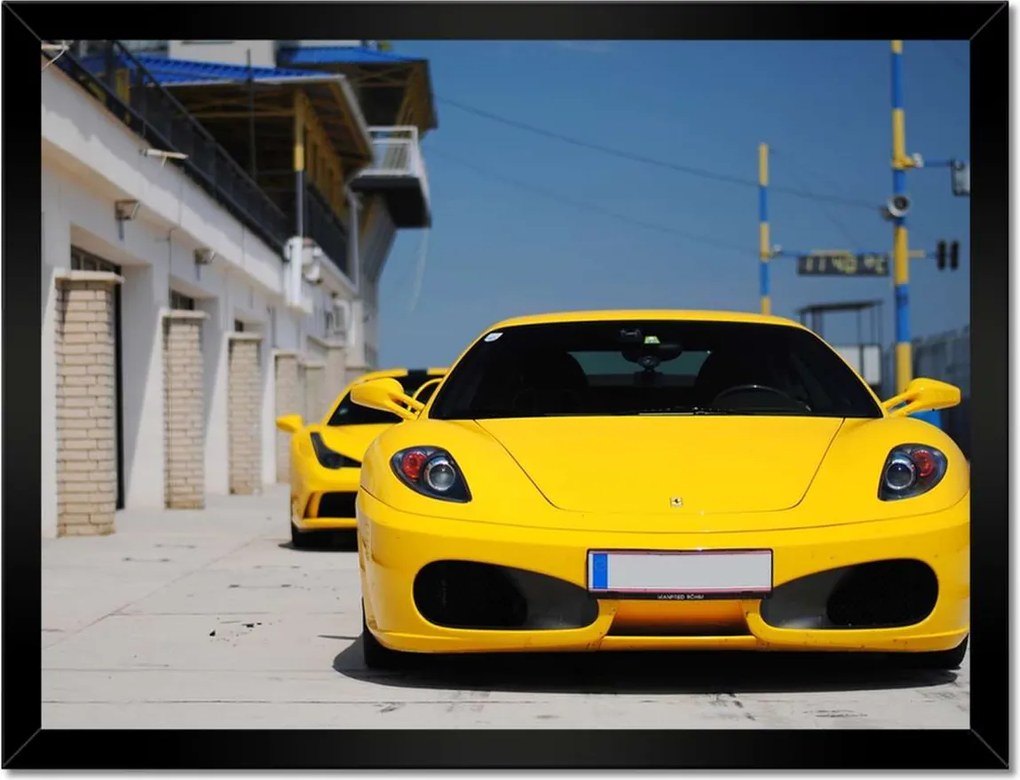 Poszterek keretben 40x30 Ferrari