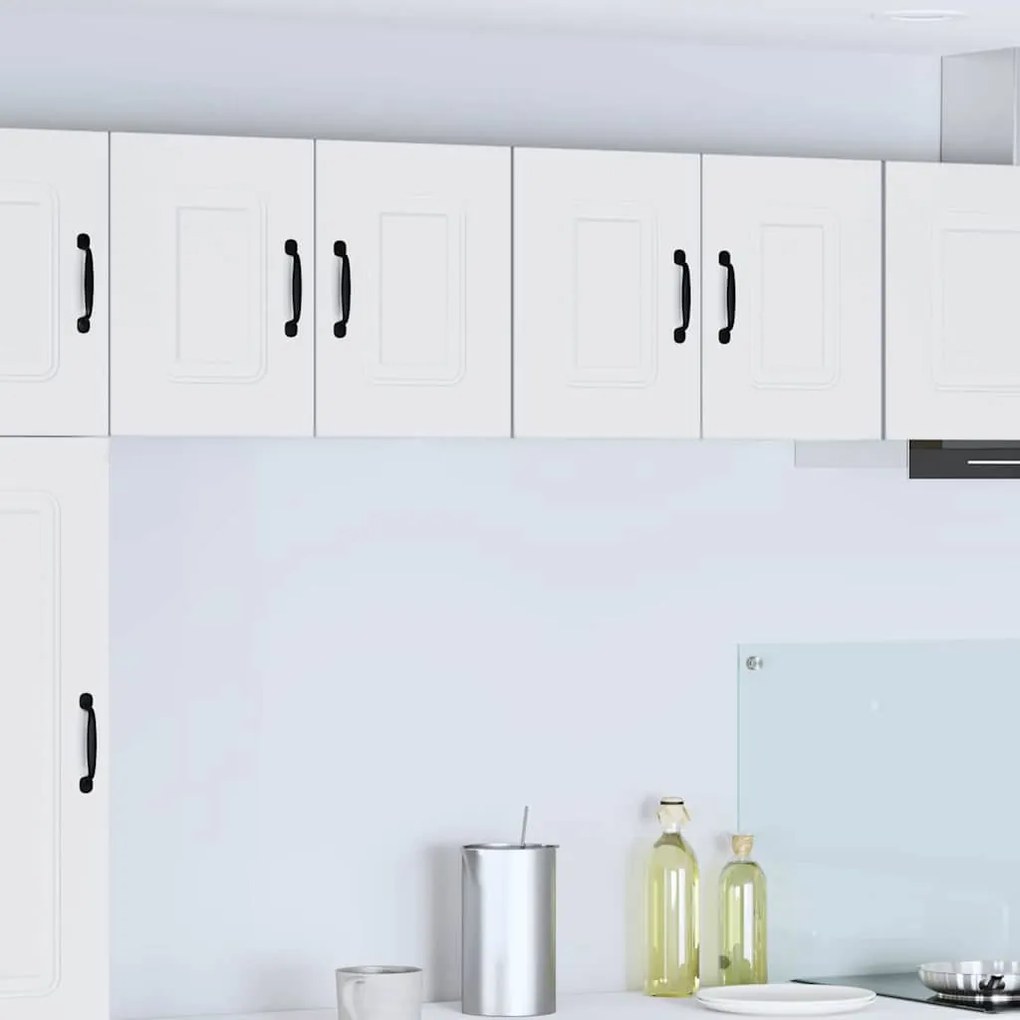 Fali konyhaszekrény polcokkal Fehér 60 x 31 x 40 cm Faanyag