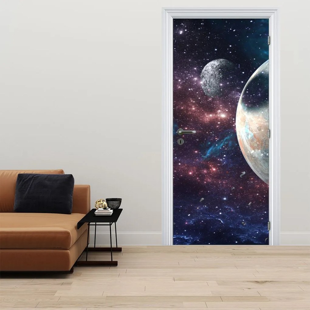 Fotótapéta ajtóra - Univerzum (95x205cm)