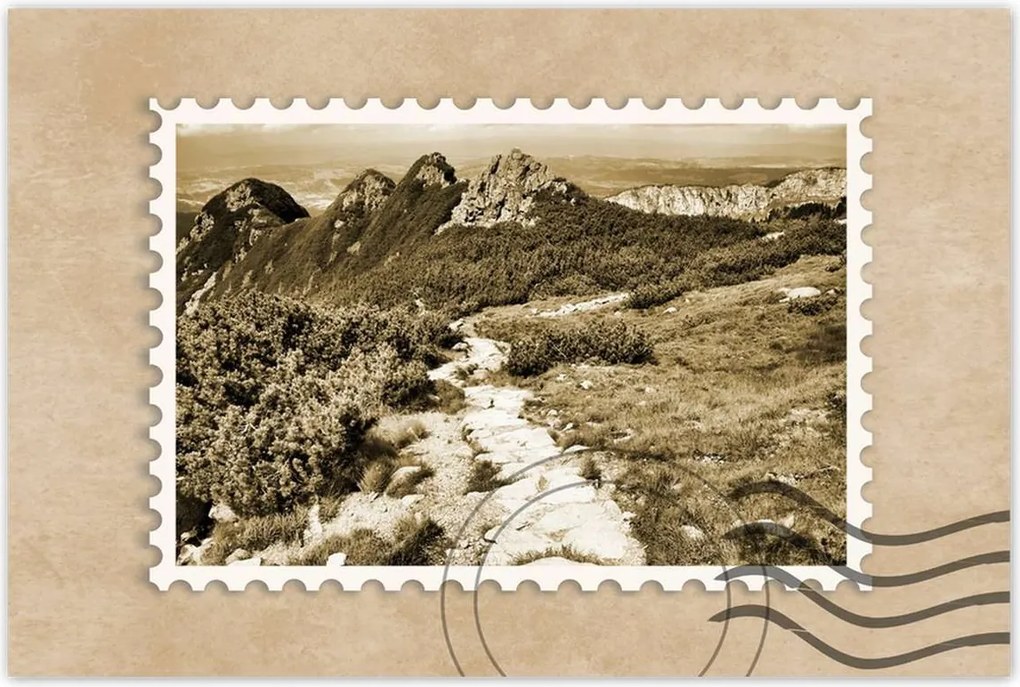 Poszterek 120x80 Tátra Lengyel hegyek Kilátás