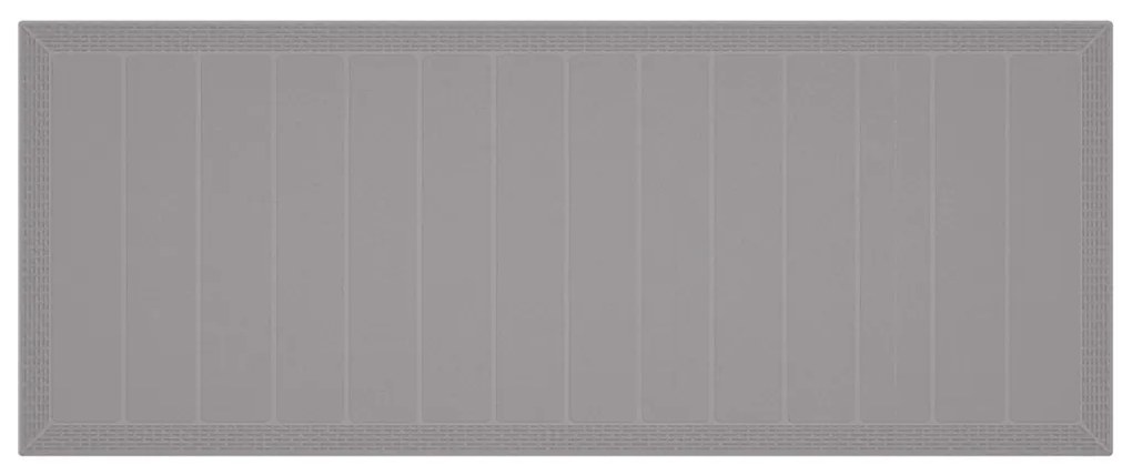 Kerti Asztal Világosszürke 250x100x73 cm Poly Rattan, Kerti Asztal Világosszürke 100x100x73 cm Poly Rattan, Kerti Asztal Világosszürke 150x100x73 cm Poly Rattan