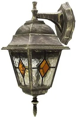 RÁBALUX 8181 MONACO Klasszikus Kültéri Fali Lámpa Antik Arany E27 IP44