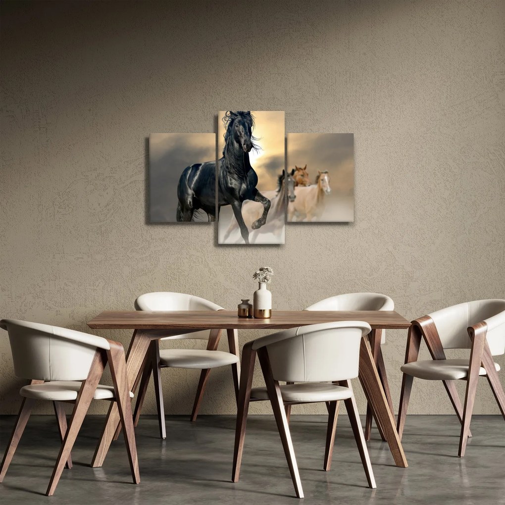Kép - Lovak (90x60 cm)