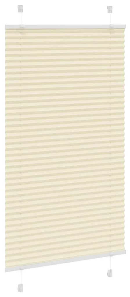 pliszírozott redőny krém 70x100 cm szövetszélesség 69,4 cm