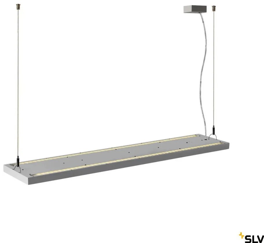 SLV 1007470 WORKLIGHT Modern Led Függesztett Lámpa Szürke LED IP20