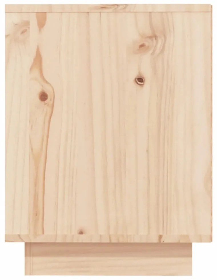 tömör fenyőfa cipőszekrény 110 x 34 x 45 cm