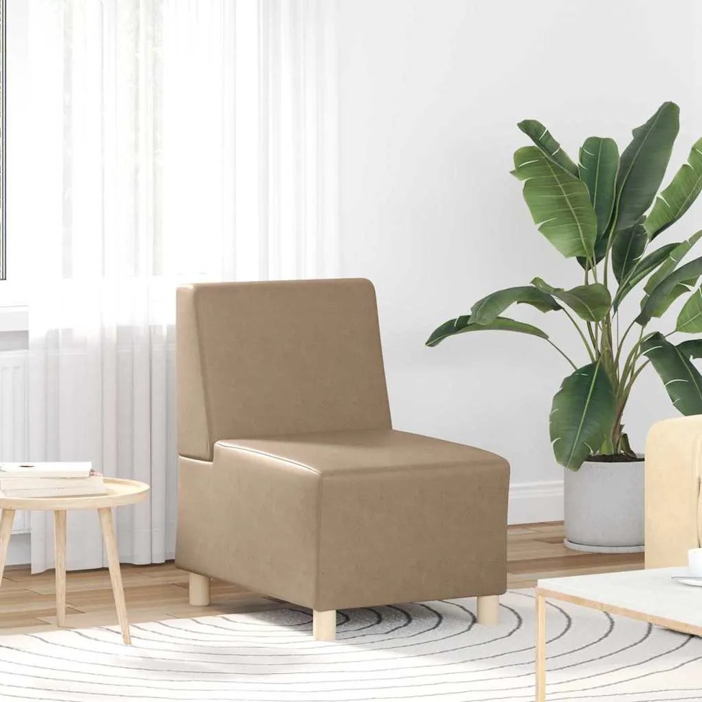 Karfa Nélküli Modularis Kanapé Egység 2 pcs Cappuccino