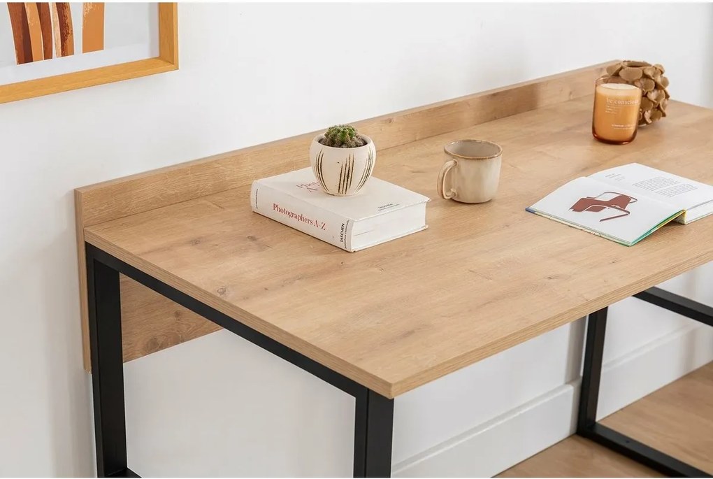 Deha Black and Sapphire Oak íróasztal