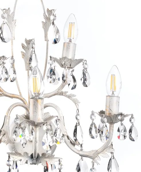 ONLI - Fali lámpa TERESA 5xE14/6W/230V fehér