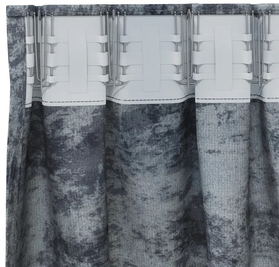 Bársonyfugönyök 2 db Pálcás Ezüst Szürke 225x140 cm