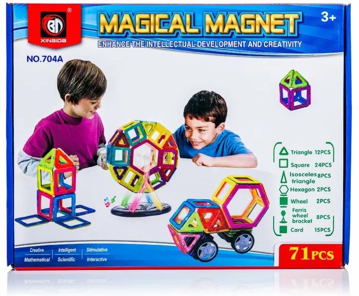 KIK Mágneses készlet Magical Magnet 71 alkatrész, KX9682