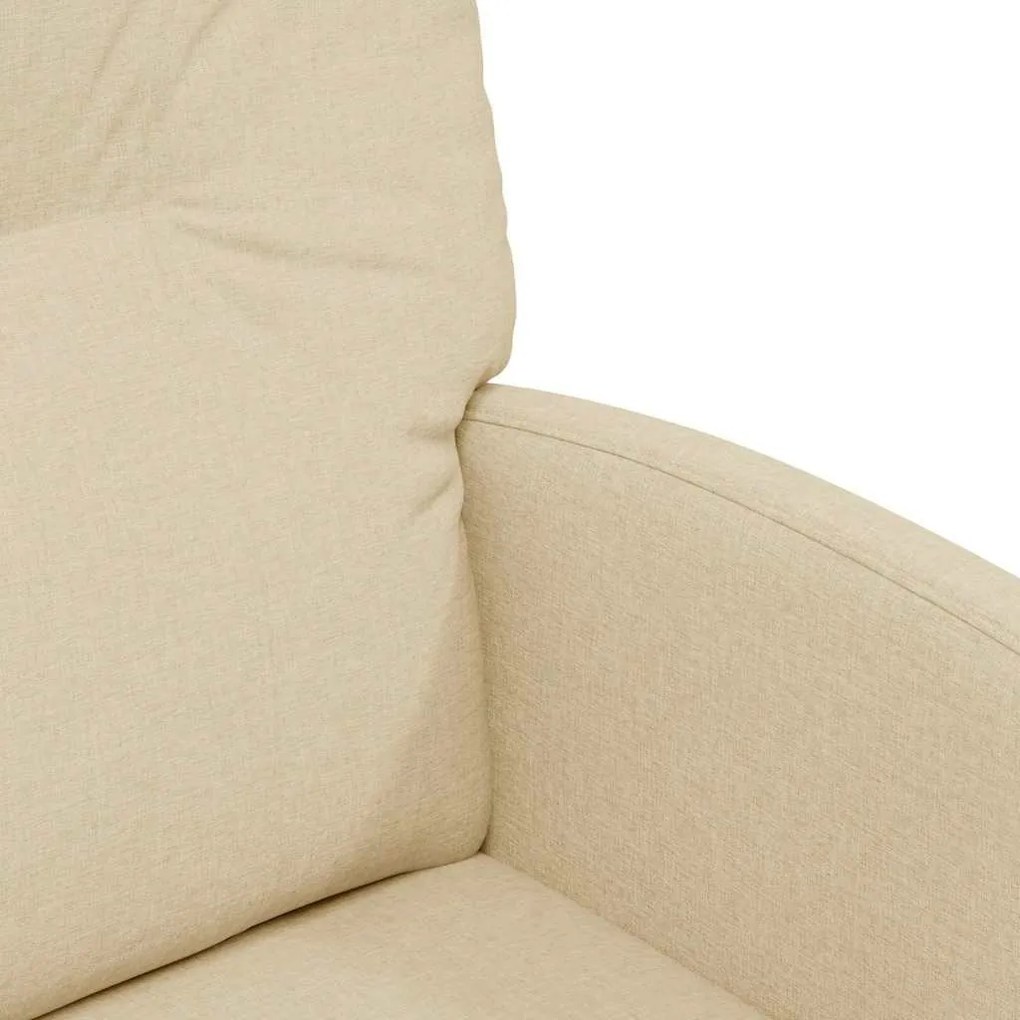 Kerekes Étkező Székek 2 pcs Krém 57 x 67 x 95 cm szövet