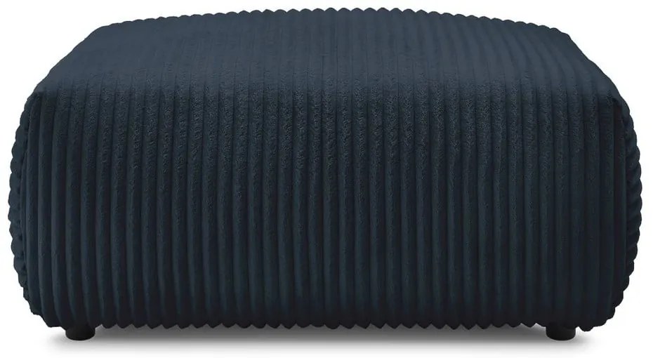 Sötétkék kordbársony lábtartó Lucien – Bobochic Paris