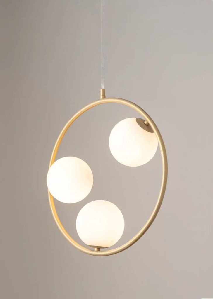 Sigma lighting modern függeszték aqua fehér arany sig33415