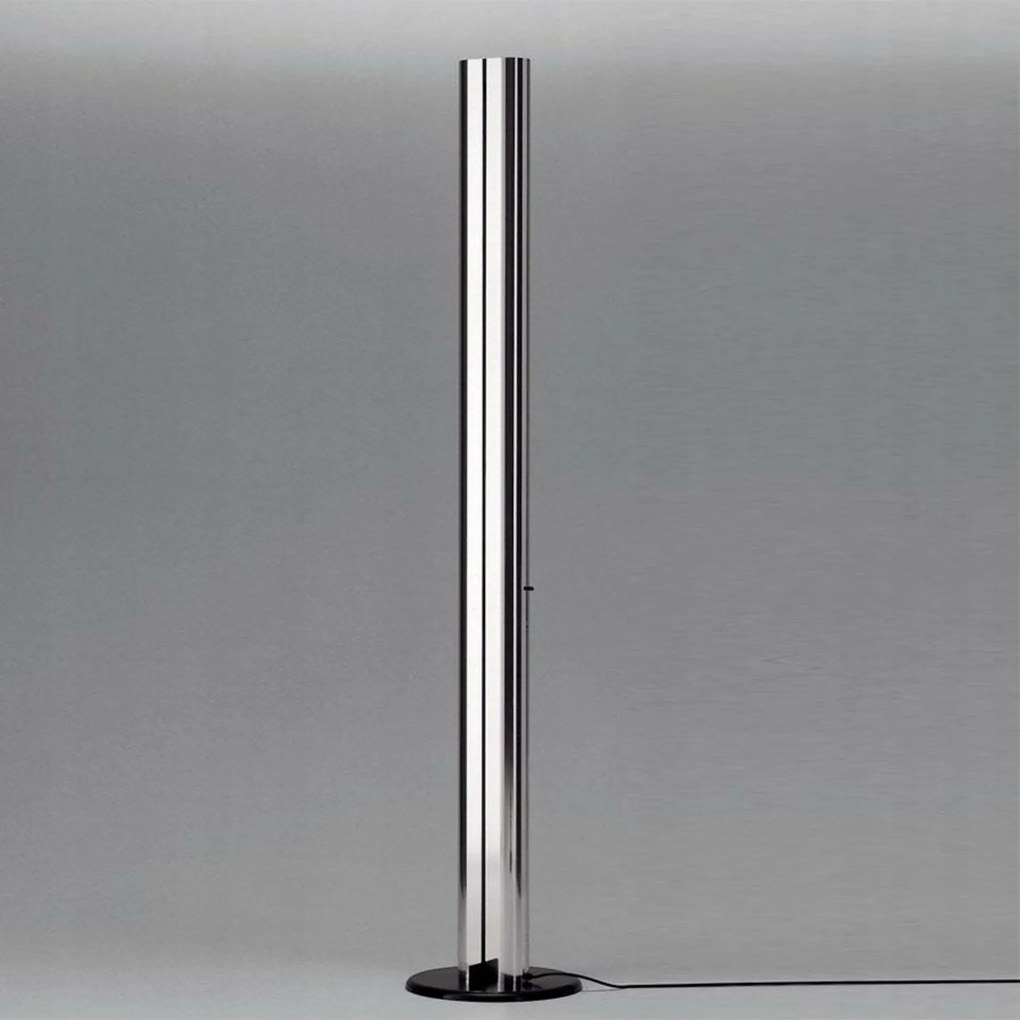Artemide Megaron Led F állólámpa, fényes eloxált alumínium, 182 cm