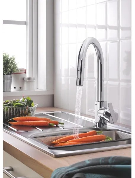 GROHE 31486001 - FEEL mosogatócsaptelep, fényes króm