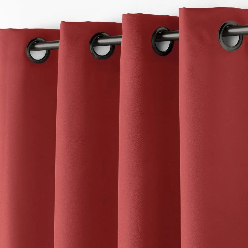 Piros függöny 140x180 cm Essentiel – douceur d'intérieur