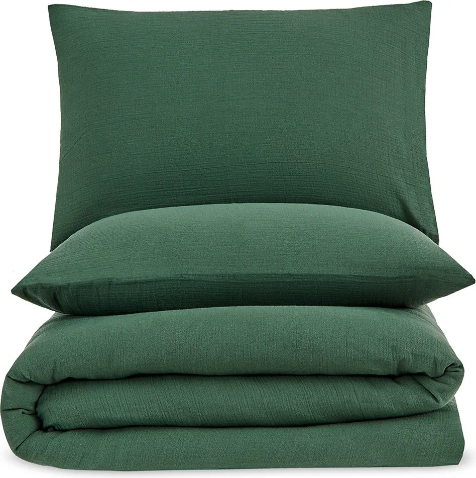 4Home Moss muszlin ágyneműhuzat, 135 x 200 cm, 80 x 80 cm, 135 x 200 cm, 80 x 80 cm