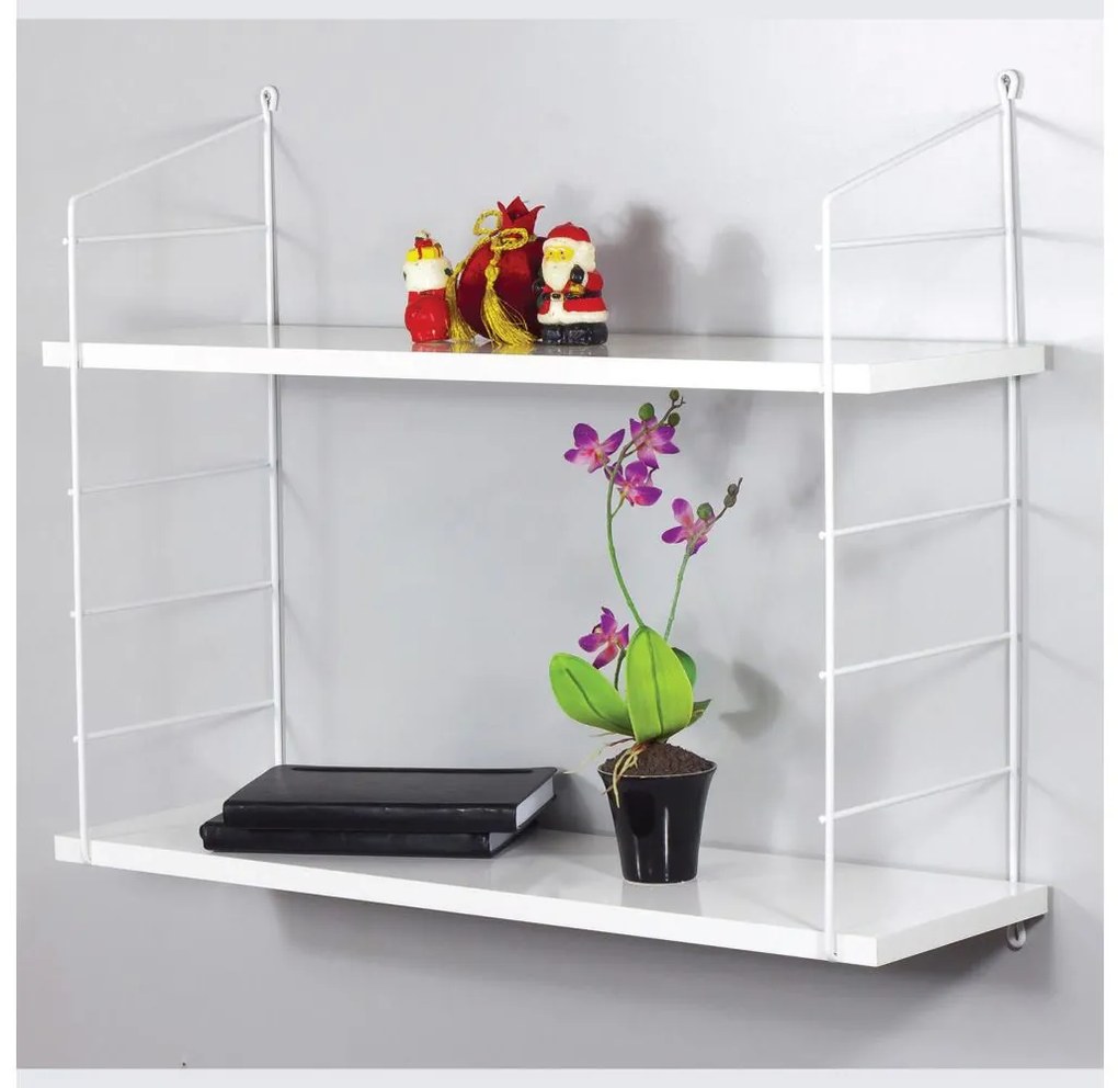 Fali polc ARMONI 58x72 cm fehér