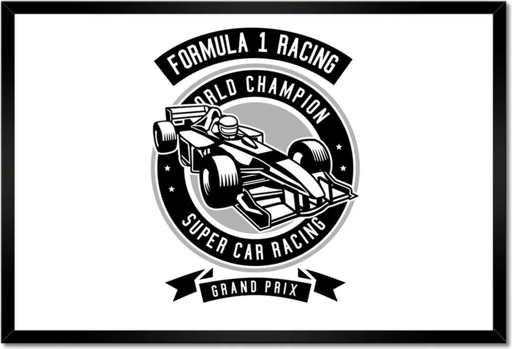 Poszterek keretben 60x40 Formula One F1 Racing