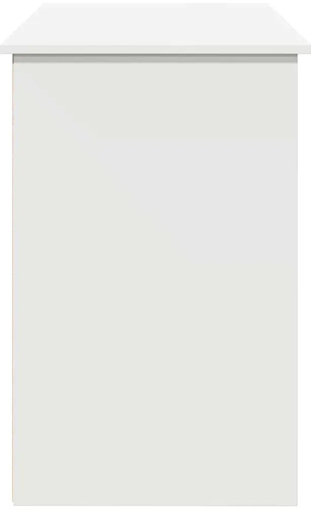 vidaXL fehér szerelt fa íróasztal 102 x 50 x 75 cm