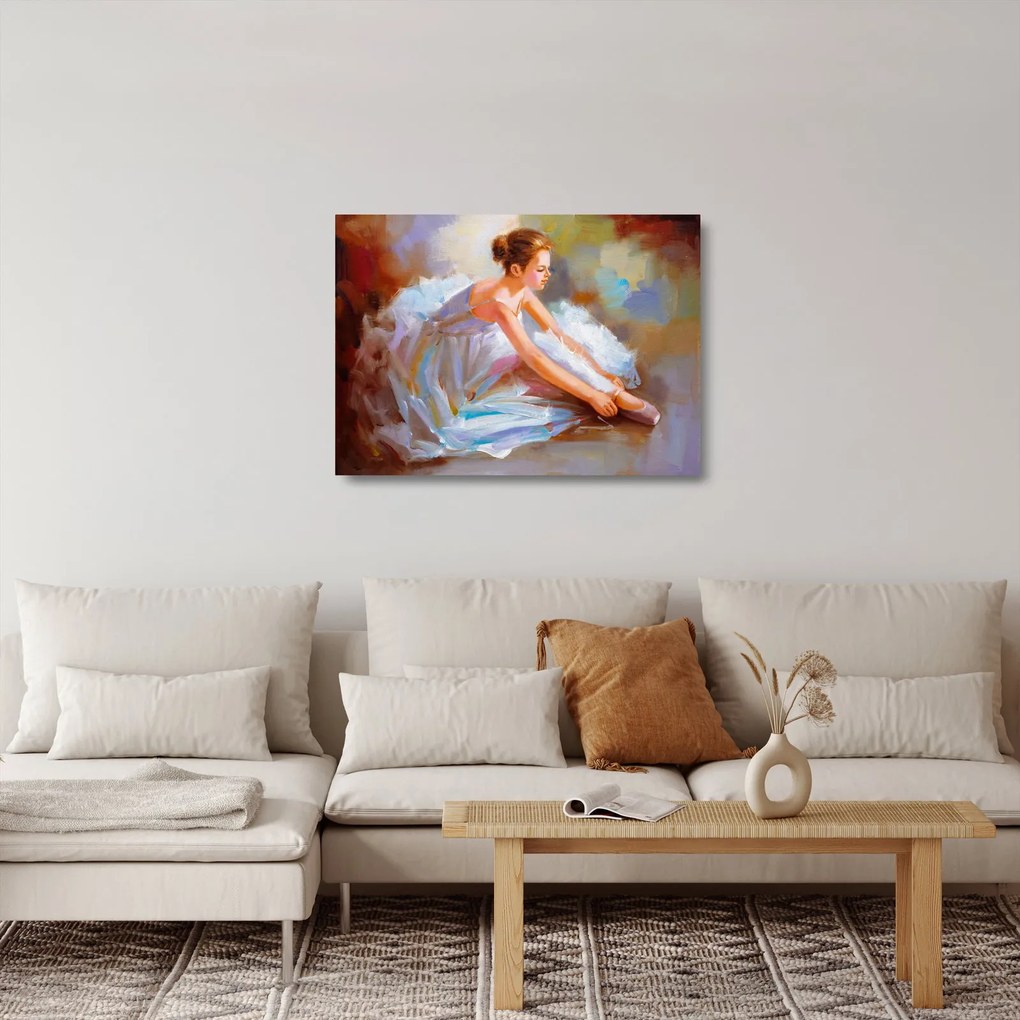 Üveg kép - Ballerina (70x50 cm)