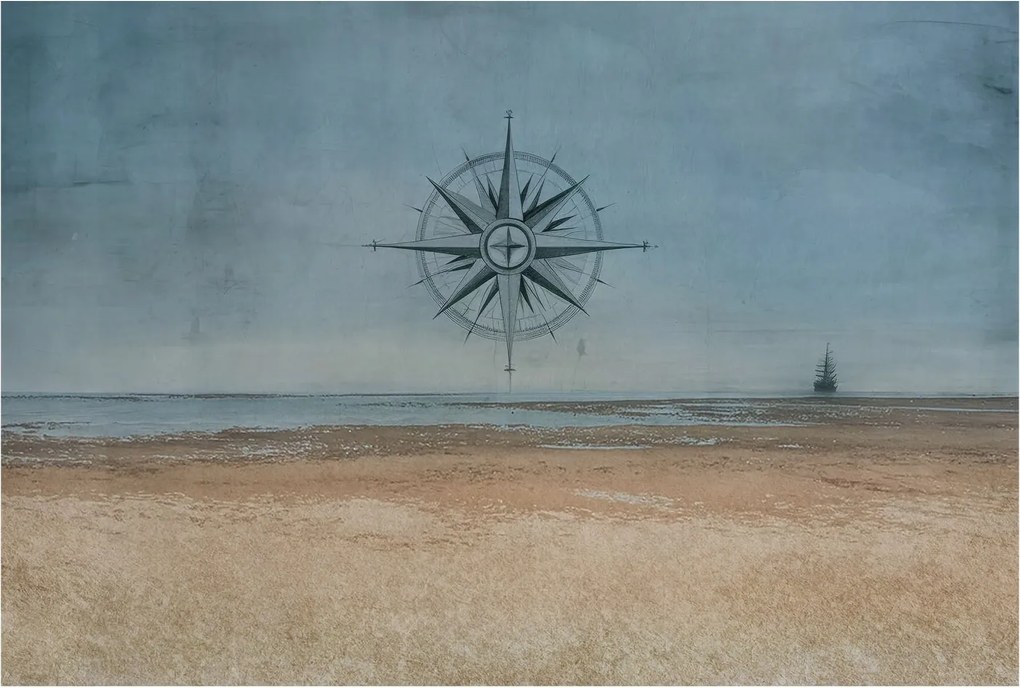 Stílusos Dekoratív fotótapéta Flizelin Tengerész kaland 104x70